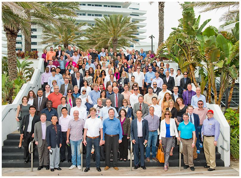 Group shots for corporate events in south florida