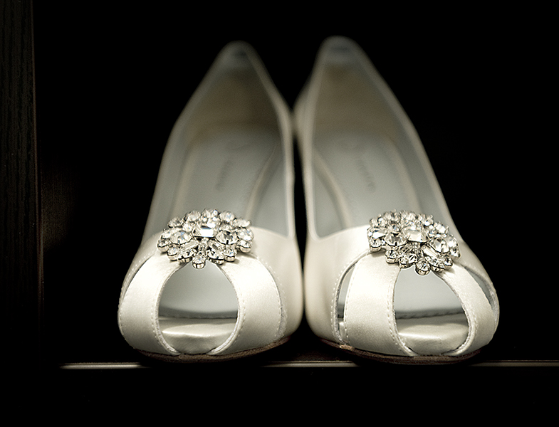 Brides shoes Fort Lauderdale wedding